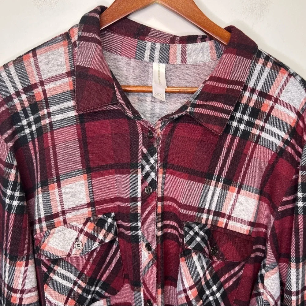Warehouse One Plaid Button Down Shirt Size XXXL - Picture 3 of 9